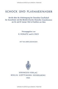 预订 Bericht Schock Plasmaexpander U... Und