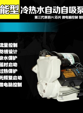 德国智能全自动家用抽水泵自吸泵冷热水管道自来水增压泵水泵静音