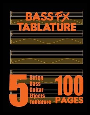 【预售】Bass Fx Tablature 5-String Bass Guitar