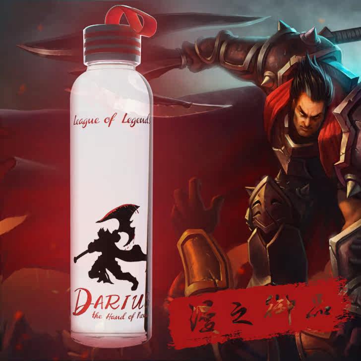 漫之御品英雄联盟LOL高档高硼硅水晶玻璃杯 诺克萨斯之手 水杯子