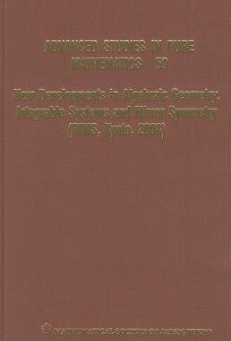 【预售】New Developments in Algebraic Geomet...