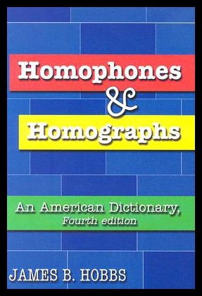 【预售】homophones and homographs: an american dictionary