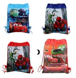 Двусторонний мешочек из нетканого материала, барсетка, сумка для хранения, Человек-паук, на шнурках, подарок на день рождения