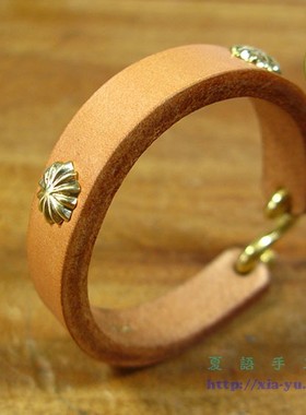 牛皮手环男女生个性手腕装饰皮圈