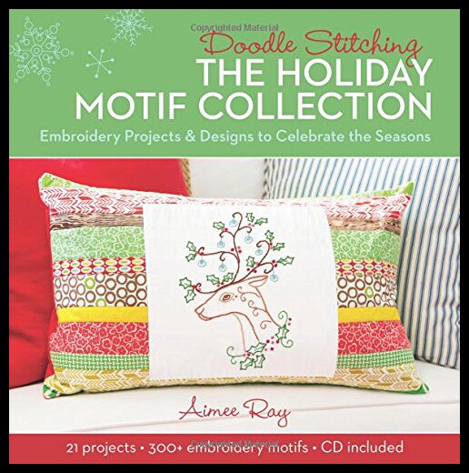 【预售】doodle stitching: the holiday motif collection: e