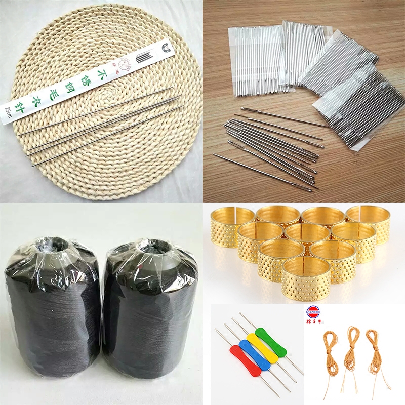 勾针工具包孺子牛鞋底图片