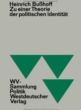 【预售】Zu Einer Theorie Der Politischen Identitat