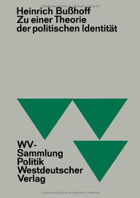 【预售】Zu Einer Theorie Der Politischen Identitat