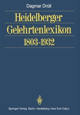 【预订】Heidelberger Gelehrtenlexikon 1803 1932