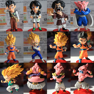 现货手办公仔玩具摆设模型 魔人布欧孙悟空孙悟饭悟天克斯