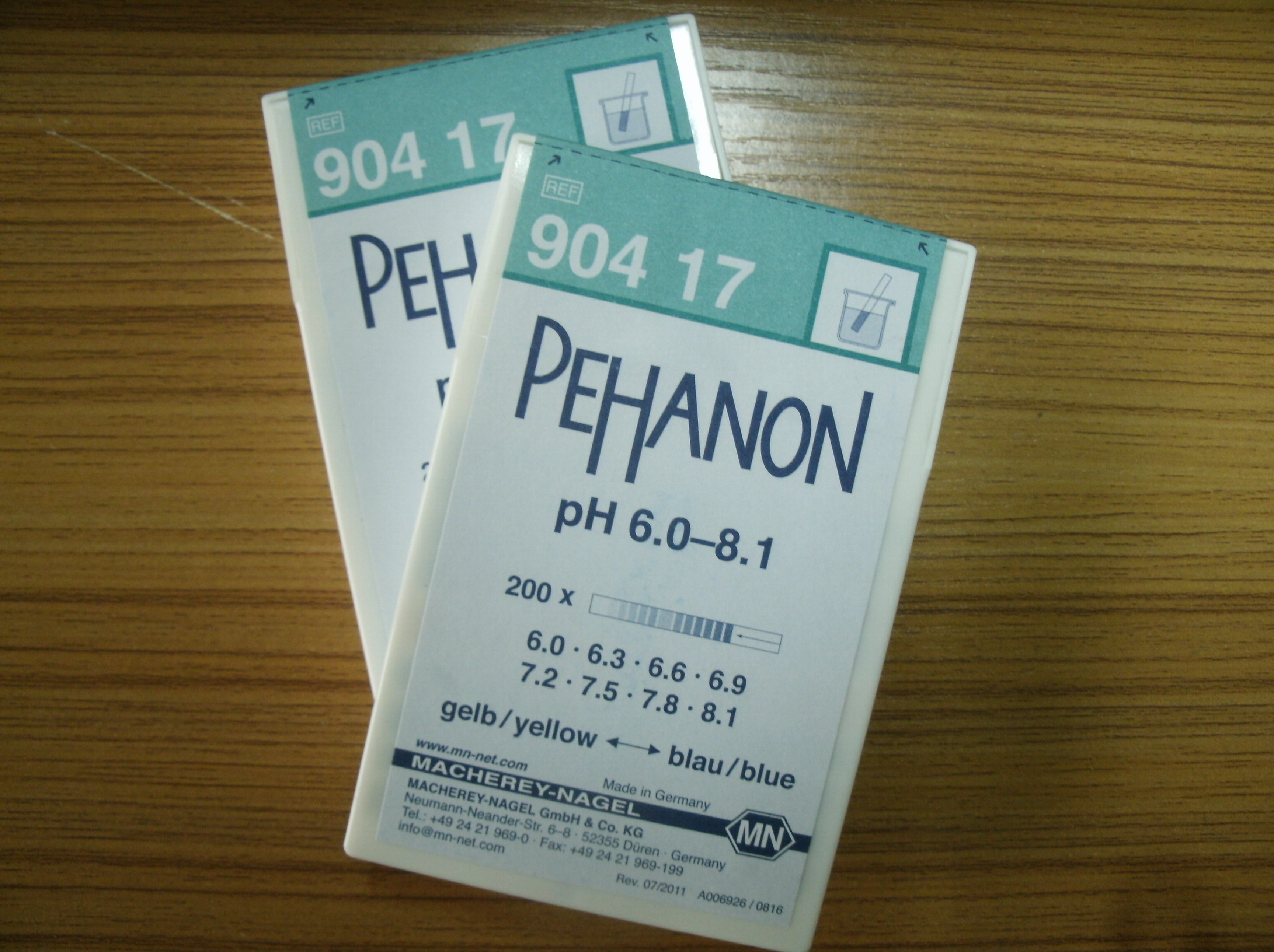 德国MN PEHANON测试条 90423 PH12.0-14.0 精密试纸 PH测试条