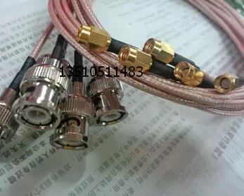 射频SSMA-J/BNC-J同轴50欧RG316跳线 订制高频SSMA公转BNC公Q9线