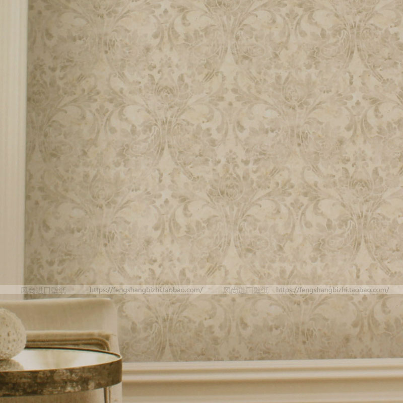 美国原装进口壁纸ab版条纹客厅