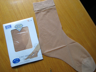 包邮 100元 带脚跟 华润绢感觉透明超薄短袜