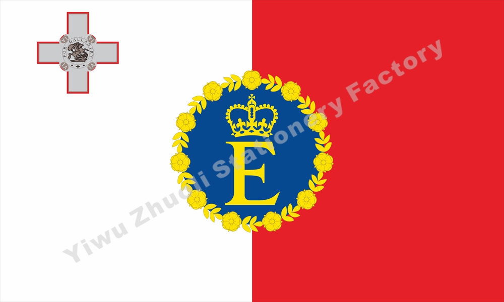 马耳他英属马耳他皇室1964历史旗 各国国旗历史旗皇室旗战争旗