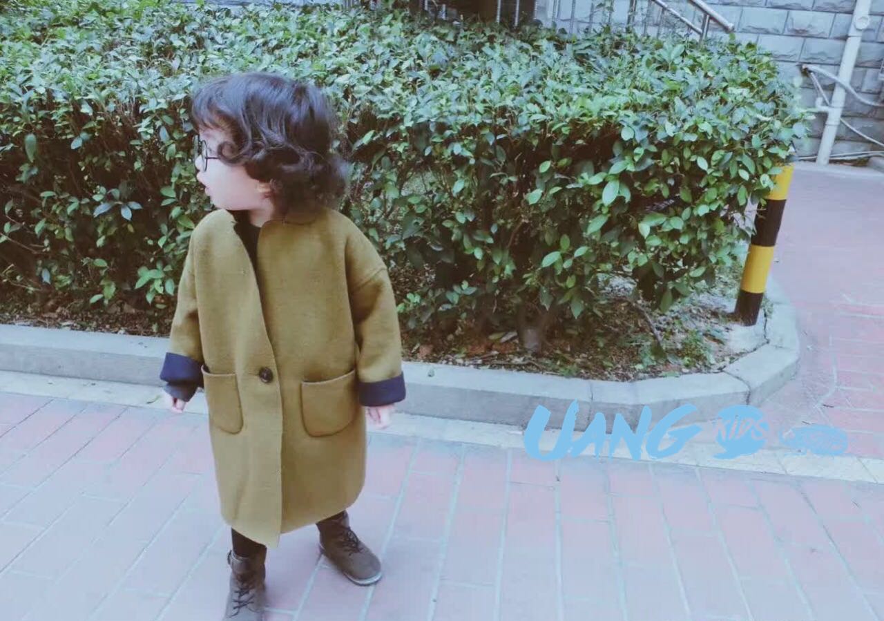 Manteau enfant en laine - Ref 2160669 Image 1