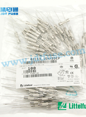 02153.15MXBDEP 力特Littelfuse 代理商 5×20陶瓷管保险丝T3.15A
