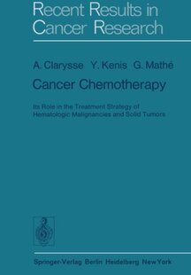 【预订】Cancer Chemotherapy: Its Role in the...