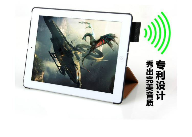 ipad2/3/4´ú³¬±¡°æ±£»¤Ì×£¬Ö§³ÖÀ©ÒôÉ¢ÈÈ£¬·À³¾£¬¿ÉÐÝÃß»½Ðѹ¦ÄÜ