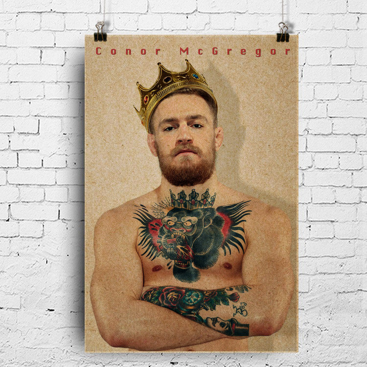 ufc明星海报 康纳.麦格雷戈conor mcgregor mma格斗明星图