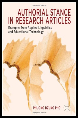 【预售】Authorial Stance in Research Articles: Examples f