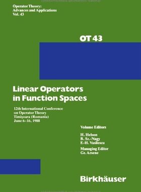 【预售】Linear Operators in Function Spaces: 12th Inte...