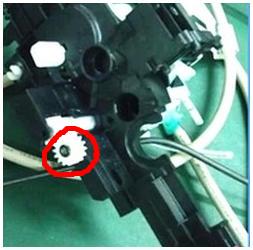 佳能MX378进纸齿轮mx518 398齿轮E500 E518废墨泵吸墨小齿轮配件
