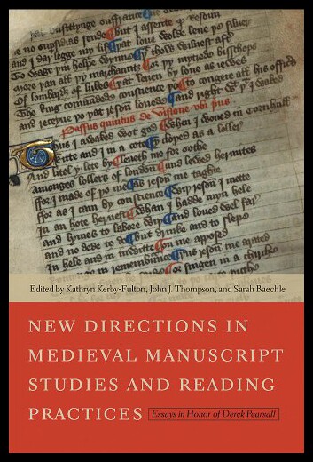 【预售】New Directions in Medieval Manuscript Studies and
