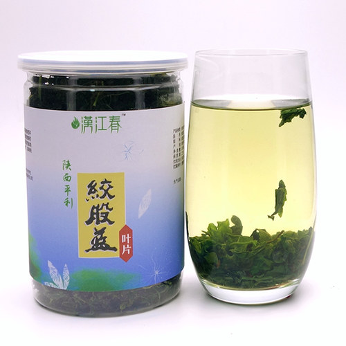 [买1送1 买2送3]汉江春绞股蓝茶叶片茶 平利绞股蓝叶茶非龙须 - 封面