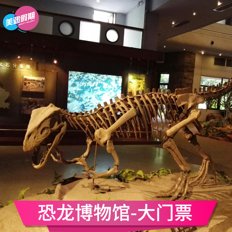 [恐龙博物馆-大门票]先申领全国健康码后购票