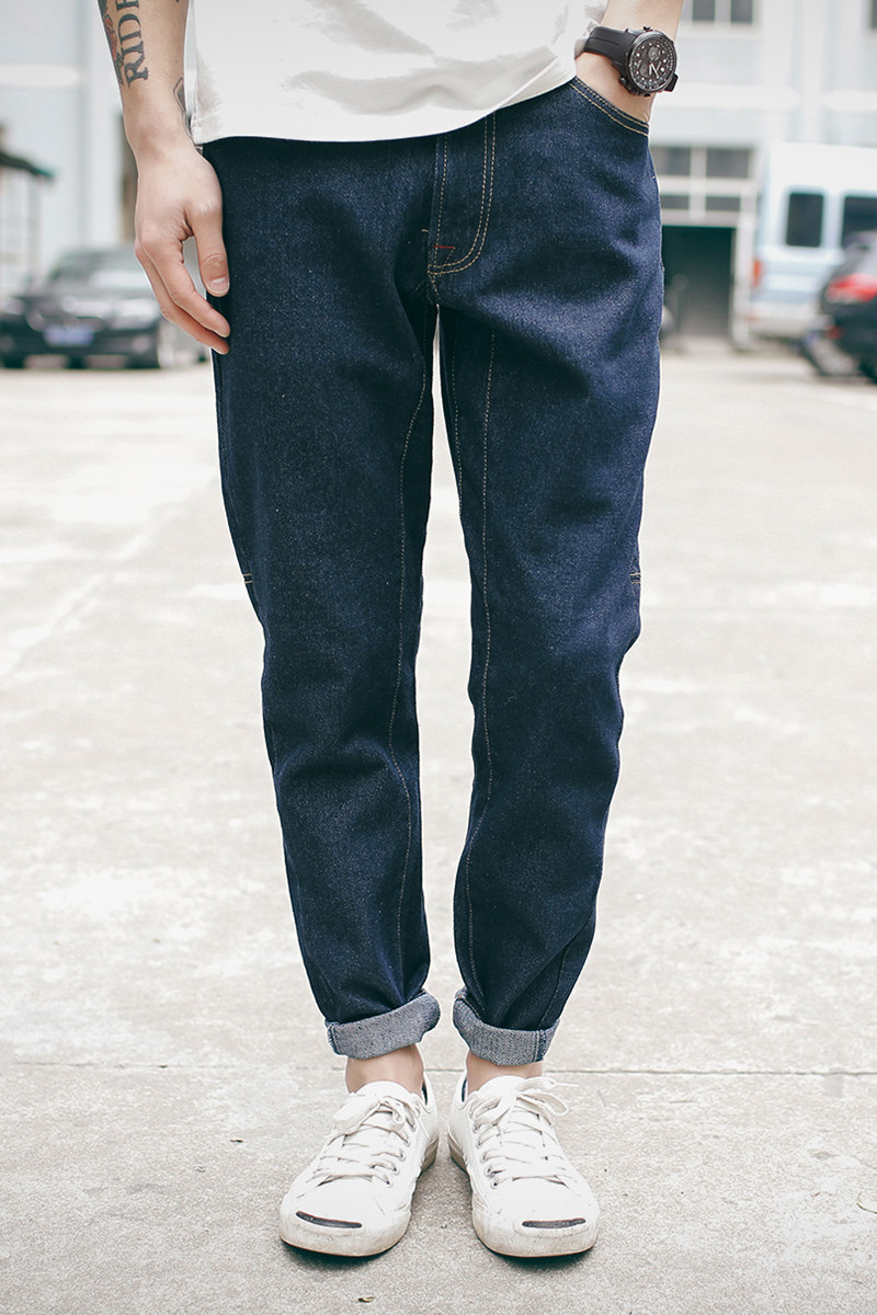 Jeans pour jeunesse en coton pour printemps - Ref 1482887 Image 6