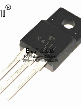 Emu丨2SK4111 MOS管 NPN道 10A/600V K4111 三极管 封装TO-220F
