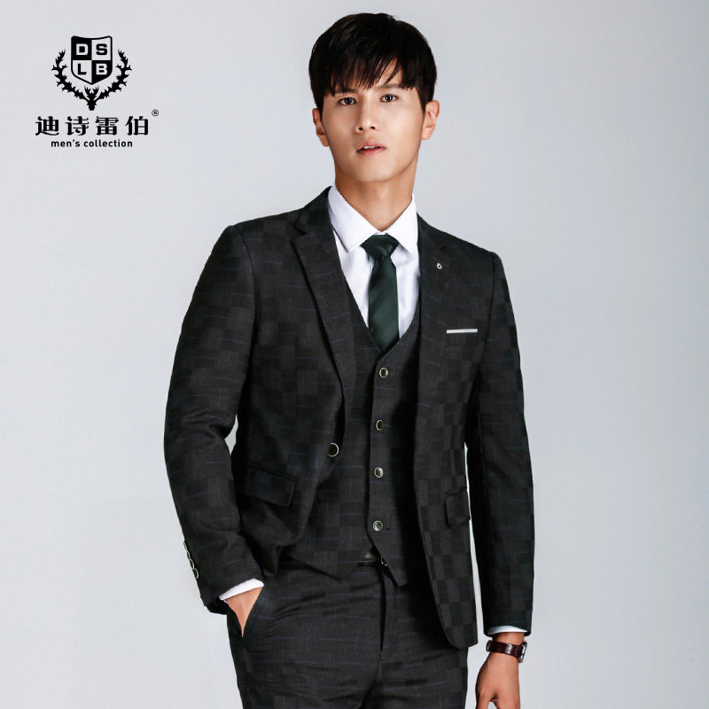 Costume homme en polyester pour automne - Ref 1549479 Image 1