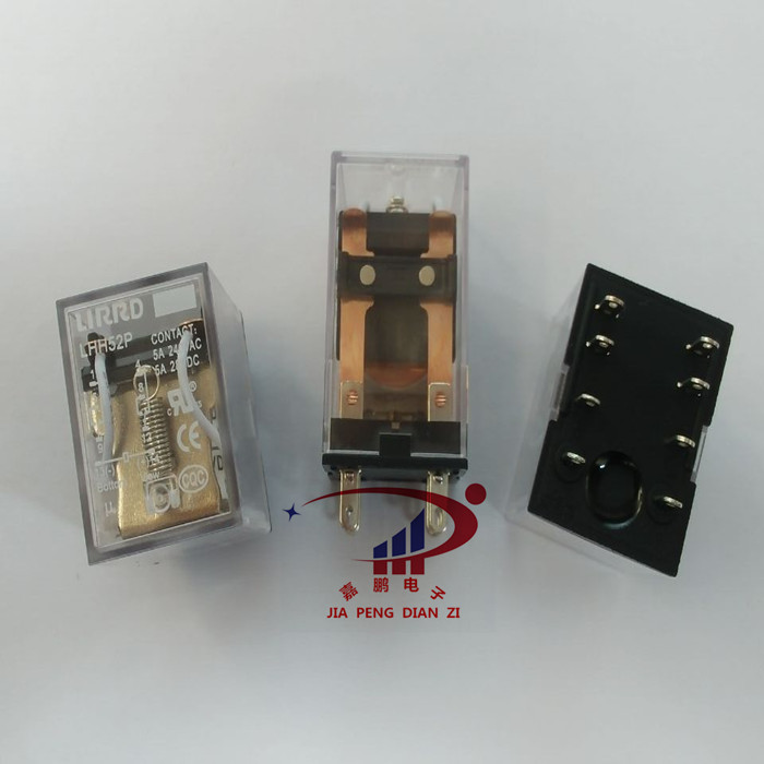 温州利尔德继电器LHH52P-12VDC JZX-18FF-012-2Z1 5A250VAC