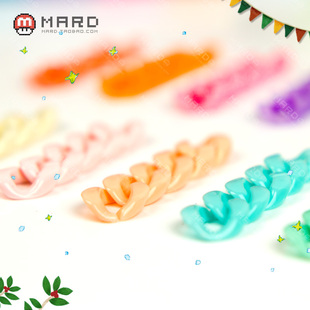 MARD/马尔德 拼豆配件 拼拼豆豆 亚克力扁链 糖果色扁圈