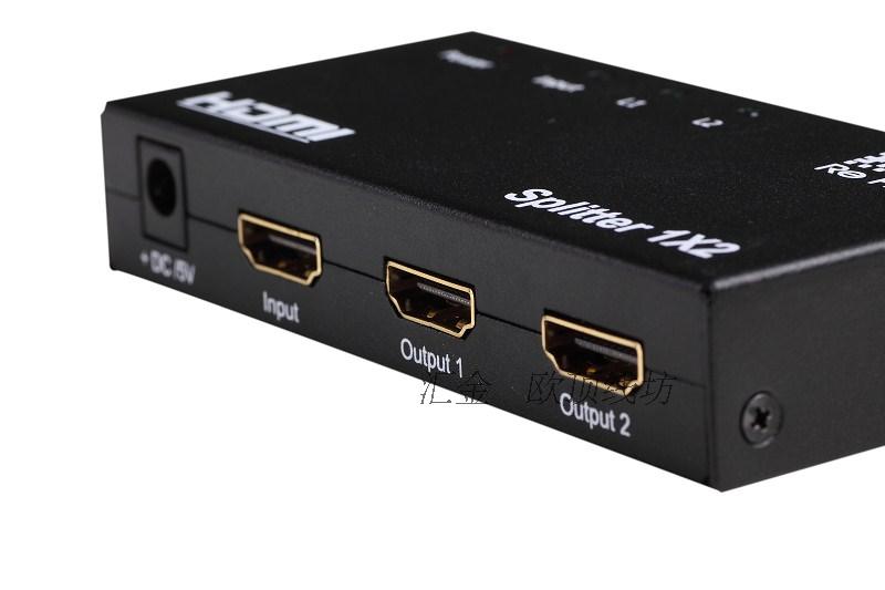 1：真正4K2160P分辩率分配器. 2：广播级HDMI分辨率1*2.   3:支持3840*2160/30HZ