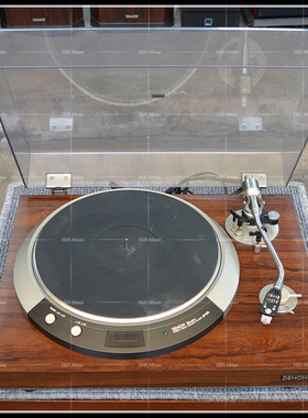 二手原装日本进口 DENON/天龙 DP-55L hifi发烧黑胶唱机原装100V