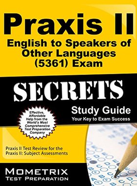 【预售】Praxis II English to Speakers of Other Languag...
