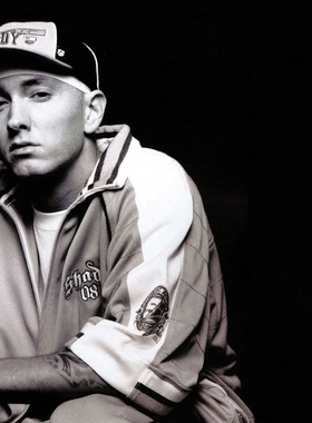 埃米纳姆  阿姆复古怀旧说唱牛皮纸海报买一送一装饰挂画  Eminem