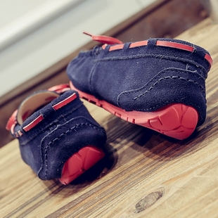 孕妇软底平底单鞋 女春秋夏超透气软皮社会韩版 真皮豆豆鞋 2023新款