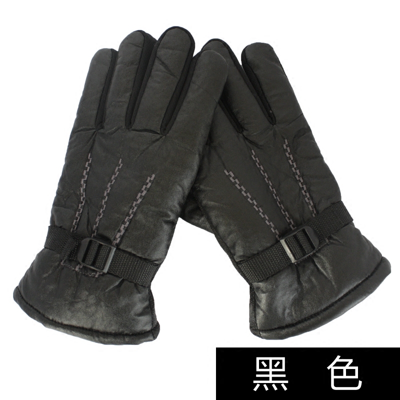 Gants pour homme en velours - Ref 2781535 Image 4