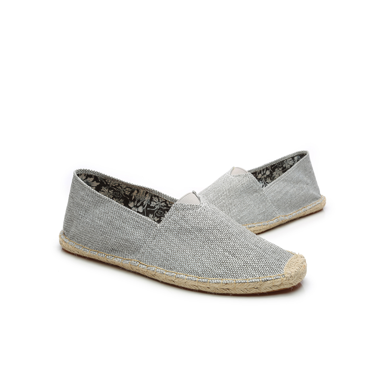 风帆布鞋麻料牛筋底一脚蹬懒人鞋麻布鞋电商b360M08P45，男鞋帆布鞋，星座917（原B382）