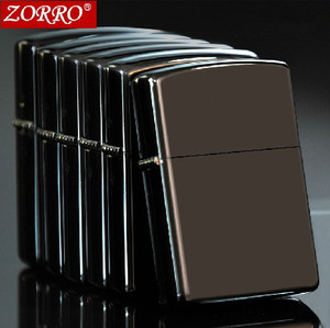 香港佐罗ZORRO煤油打火机青铜男士经典老式金属黑冰父亲节礼物品