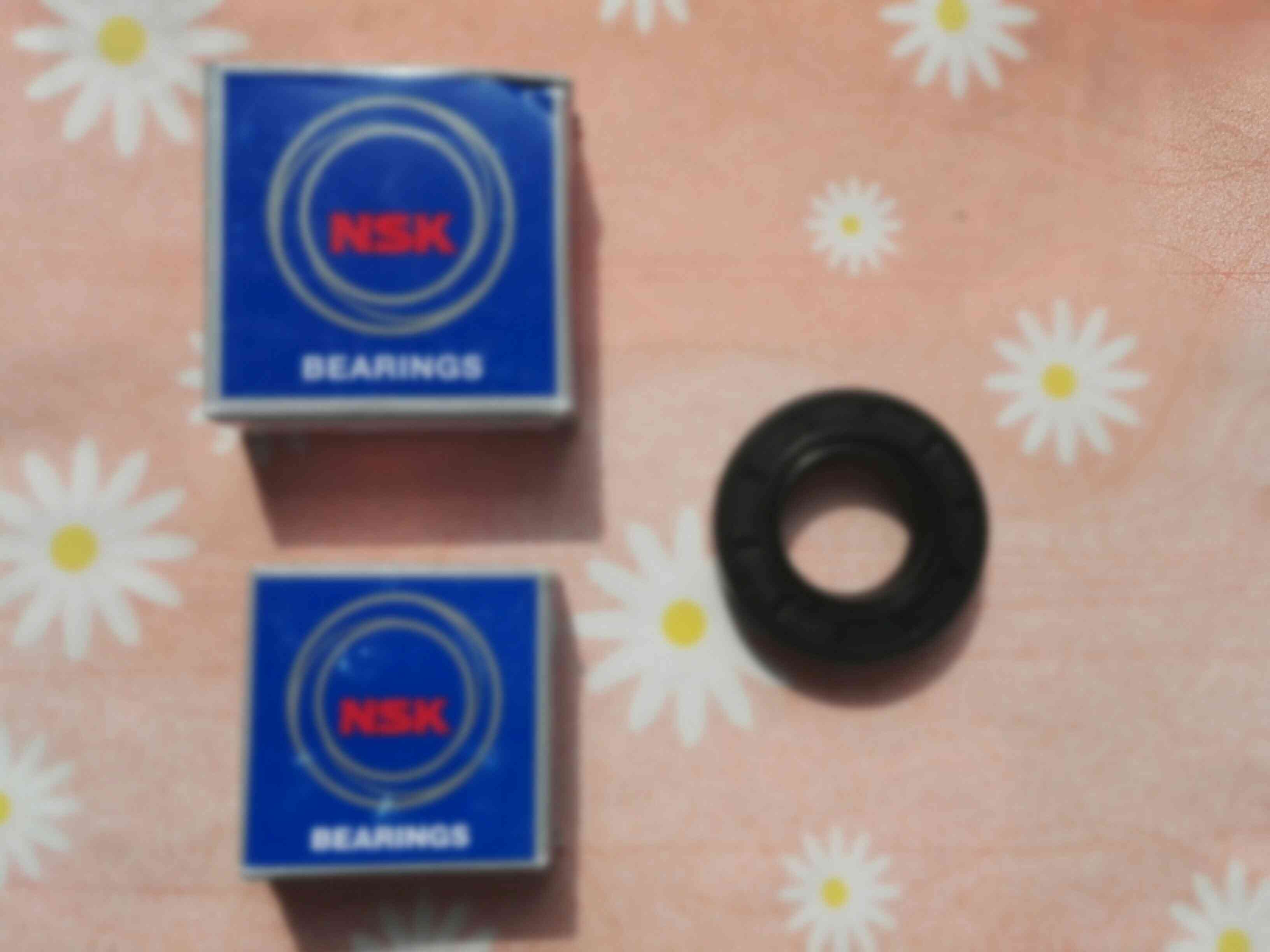 海尔XQG50-810FM全自动滚筒洗衣机原装配件 滚筒轴承  三角架水封