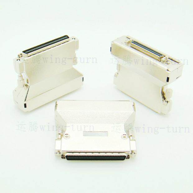 运腾 HPCN68MS-HPDB50FL SCSI 设备转接头 CN68公转DB50母 转换器