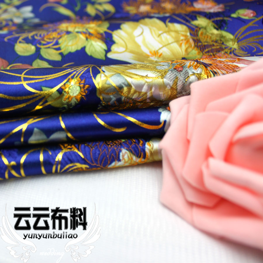 古装娃衣和服布料高级织锦缎