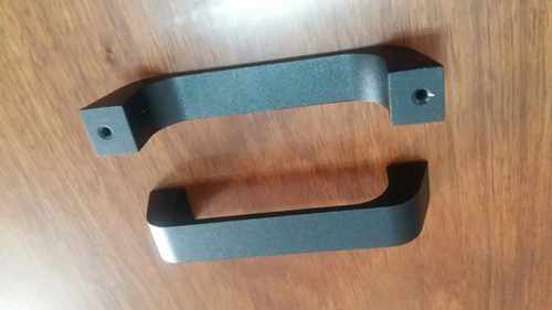 黑色功放后级铝合金仪器拉手机箱