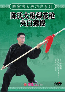 陈家沟太极功夫陈氏太极梨花枪夹白猿棍 陈志强 1DVD 正版 原装