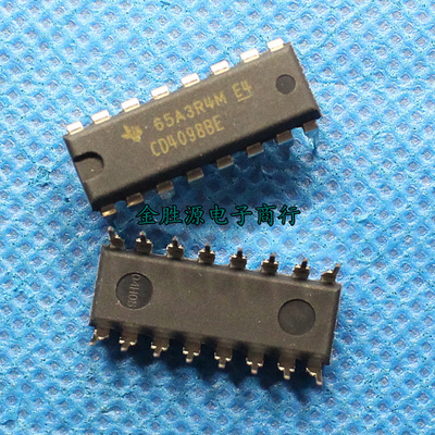 双单稳态多谐振荡器 CD4098BE CD4098 4098 DIP16 逻辑芯片IC原装