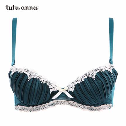 tutuanna女士文胸 日系性感纯色蕾丝花边内衣-tmall.com天猫
